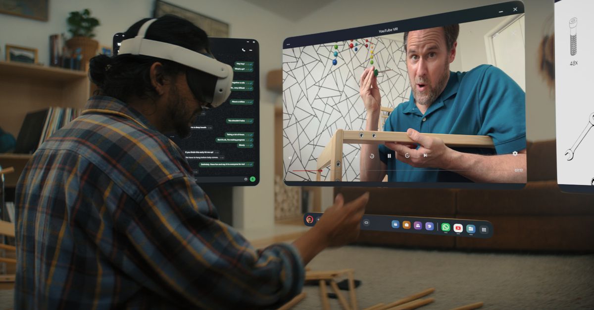 زوكربيرج يجرب تعدد المهام بستة نوافذ في Quest VR